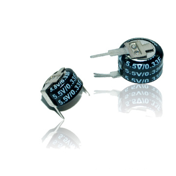 0.33f 5.5V tipo de moeda Super Capacitor